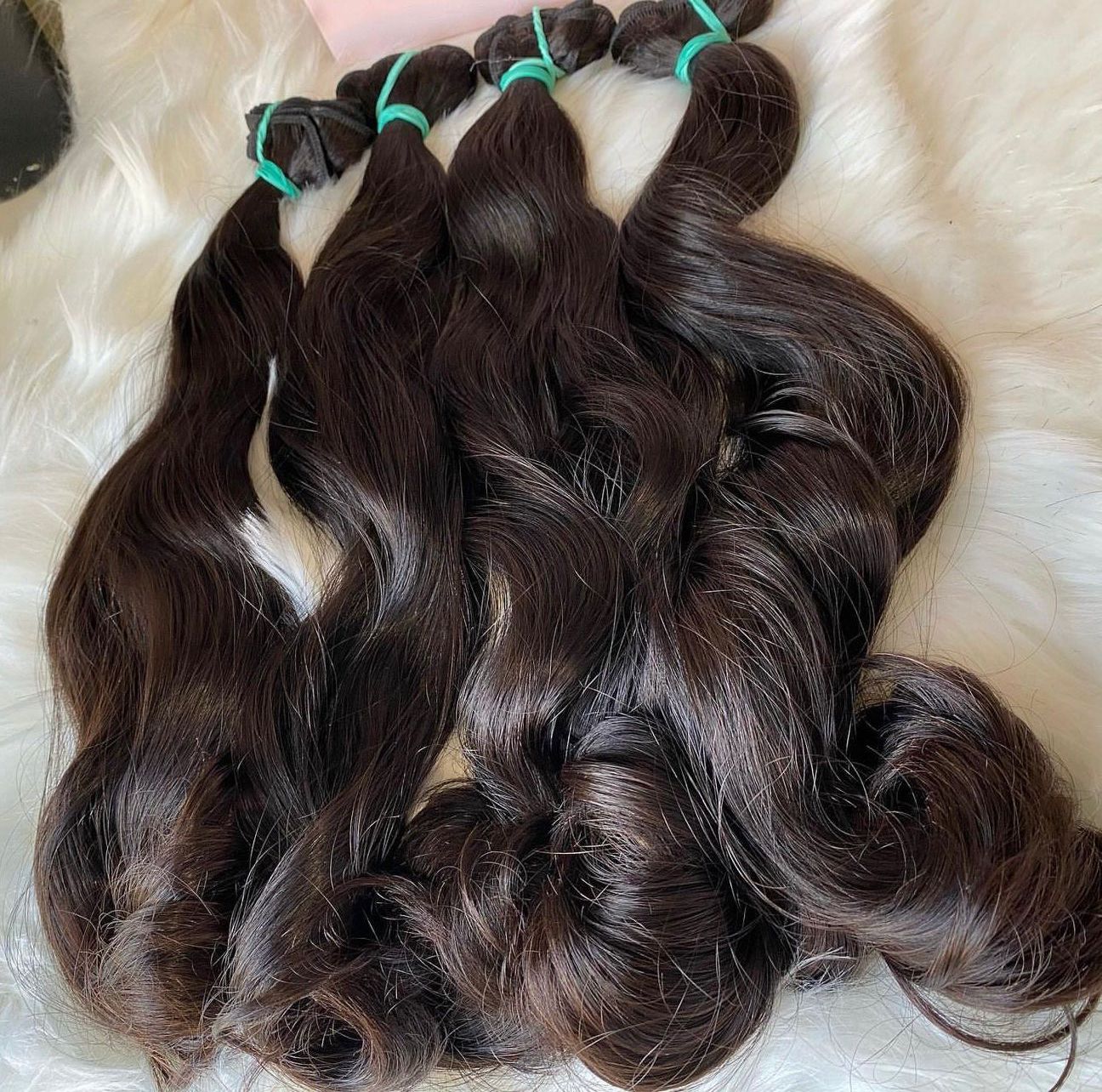 Russian Double Drawn Wavy Hair 10 DISCOUNT